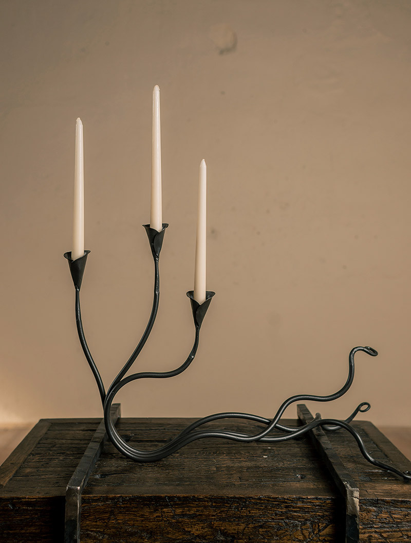 Ivy Wrought Iron Triple Candle Holder Questions & Answers