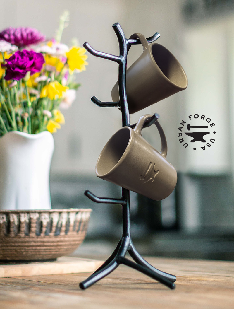 Hi! I'm interested  in the black iron mug tree. are the bottom of the "feet" smooth so they won't scratch quartz?