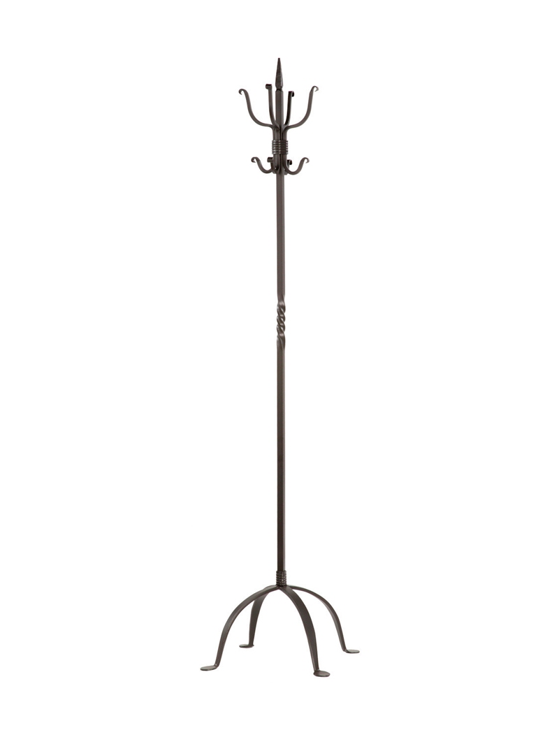 Iron French Twist Standing Coat Rack Questions & Answers