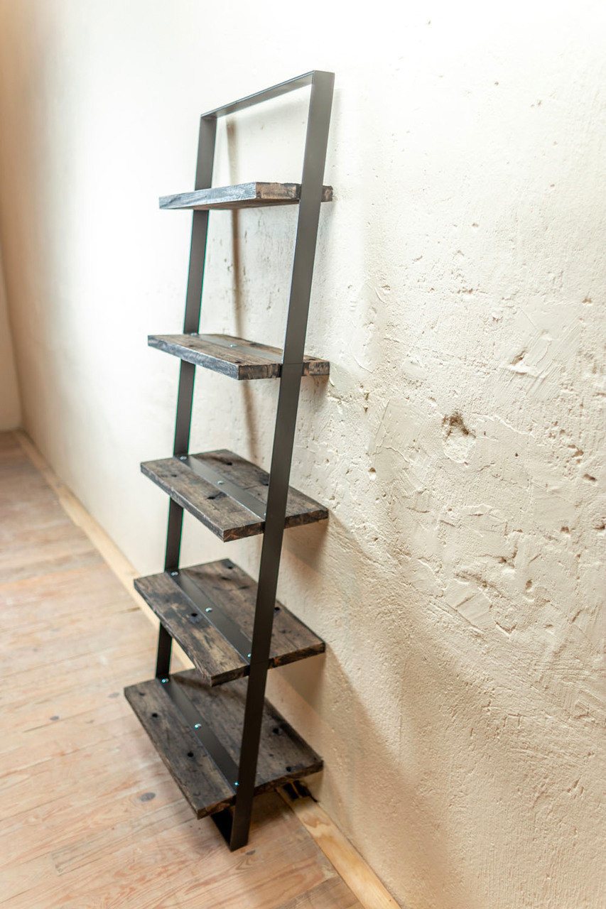 Hi is this ladder wall shelf sturdy/strong enough to stand on? i.e. can we also use it as a ladder as needed?