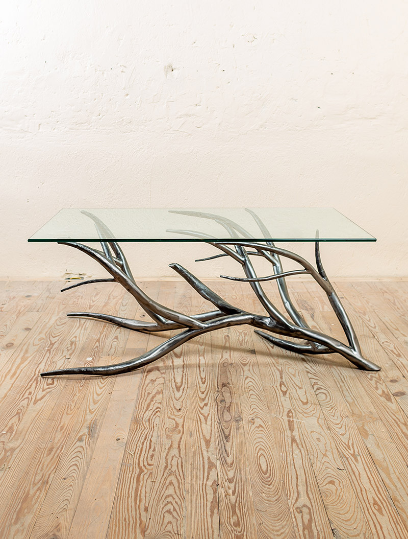 Driftwood Iron Coffee table