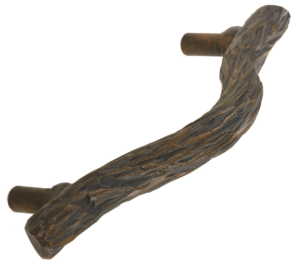 Evergreen Hand-Forged Iron Drawer Pull