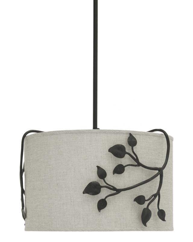 How many and what wattage and type of bulbs does your Evening Shade Pendant Light take?